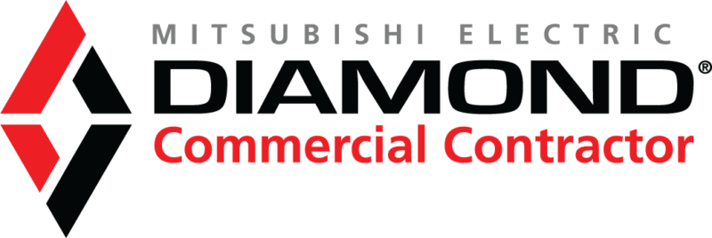 Mitsubishi Diamond Commercial Contractor logo